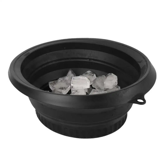 Protable Face Ice Bath Bowl for Facials Plunge Dipping Face Folding Ice Facials Washbasin Facials Skin Care Tool for Home Travel